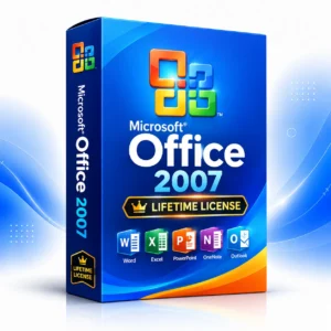 Microsoft Office 2007 with Lifetime License – Word, Excel & PowerPoint